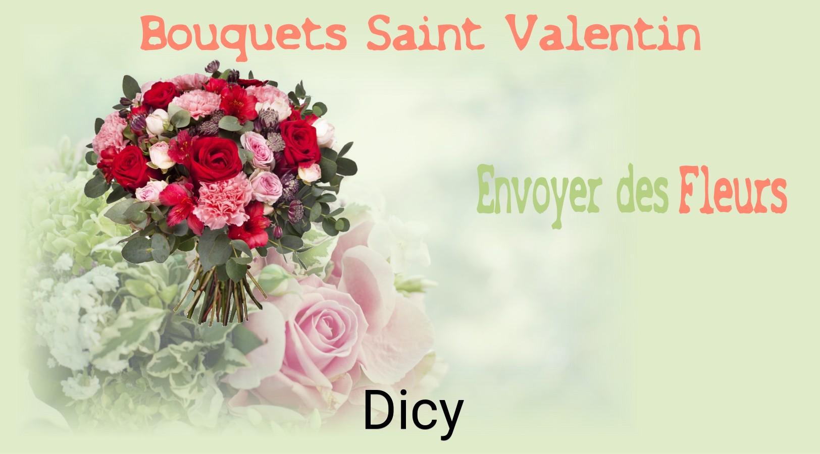Roses de Saint-Valentin livrées à Dicy